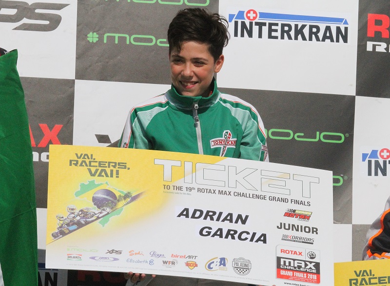 Adrián García López Tdkart Racing Marlon Kart
